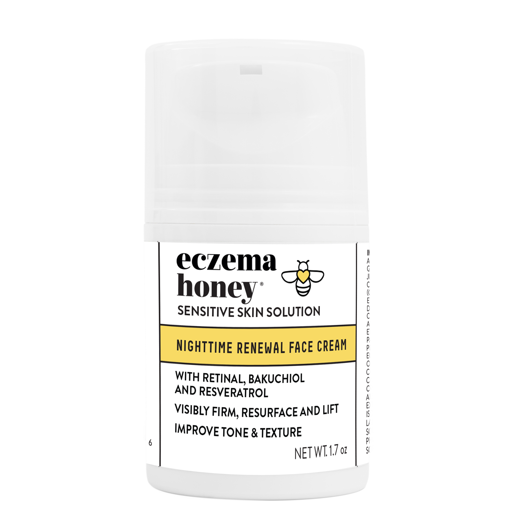 Eczema Honey Concentrated Nighttime Renewal Face Cream