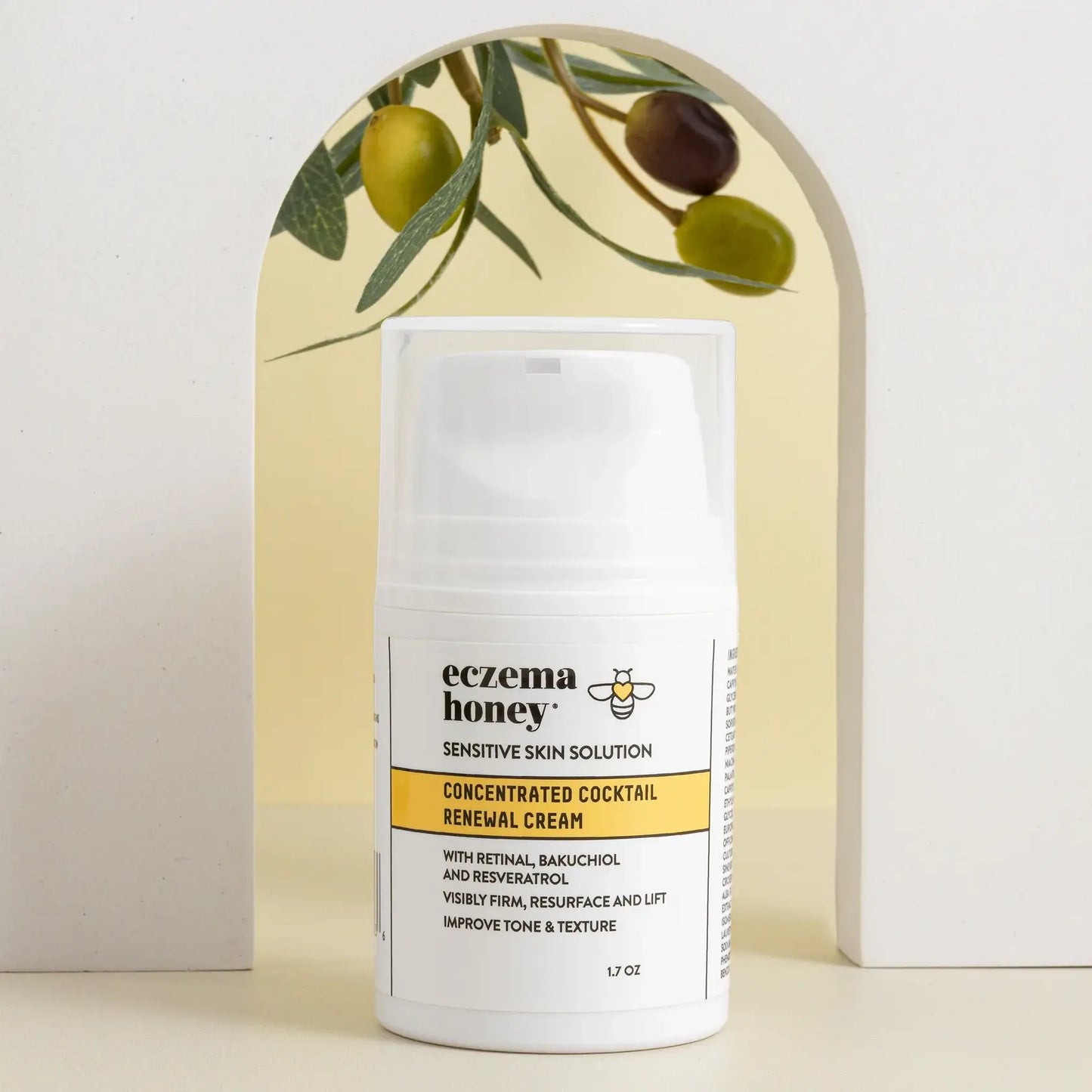 Eczema Honey Concentrated Nighttime Renewal Face Cream