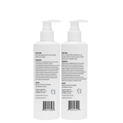 Eczema Honey Shampoo & Conditioner Duo Pack