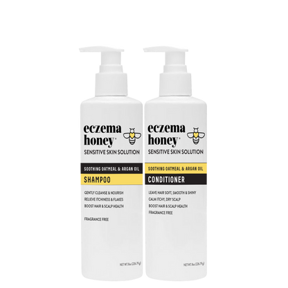 Eczema Honey Shampoo & Conditioner Duo Pack