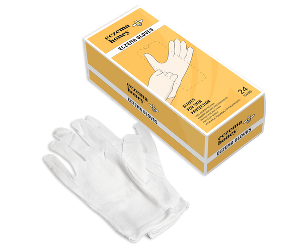 gardening gloves for eczema Eczema Honey Premium Cotton Gloves (24 Pairs)