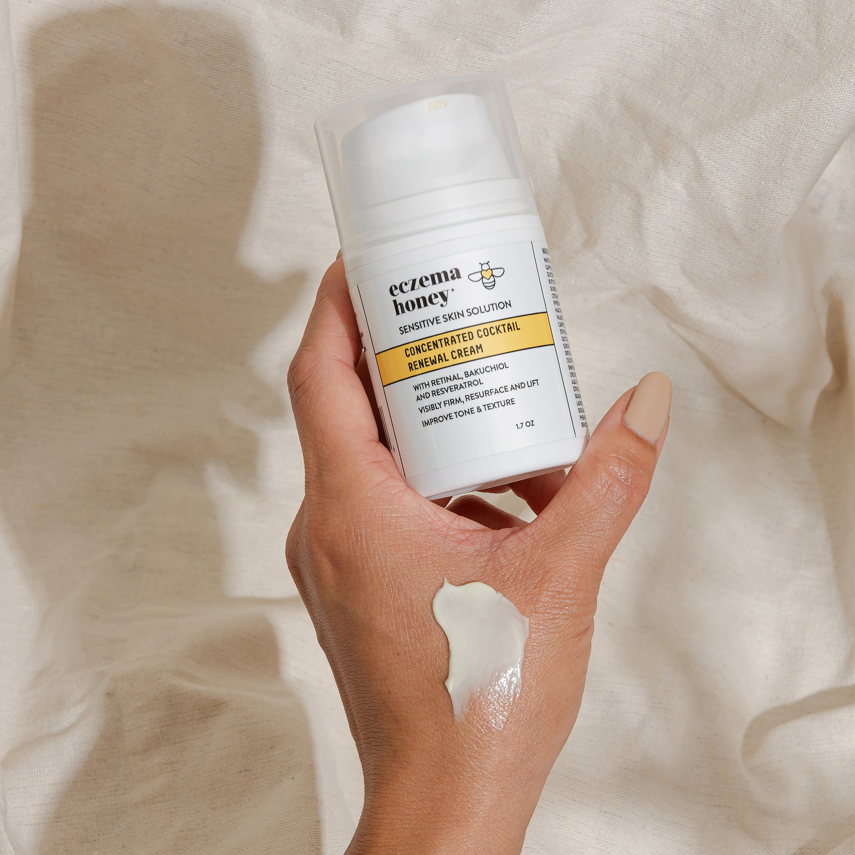 Eczema Honey Concentrated Nighttime Renewal Face Cream