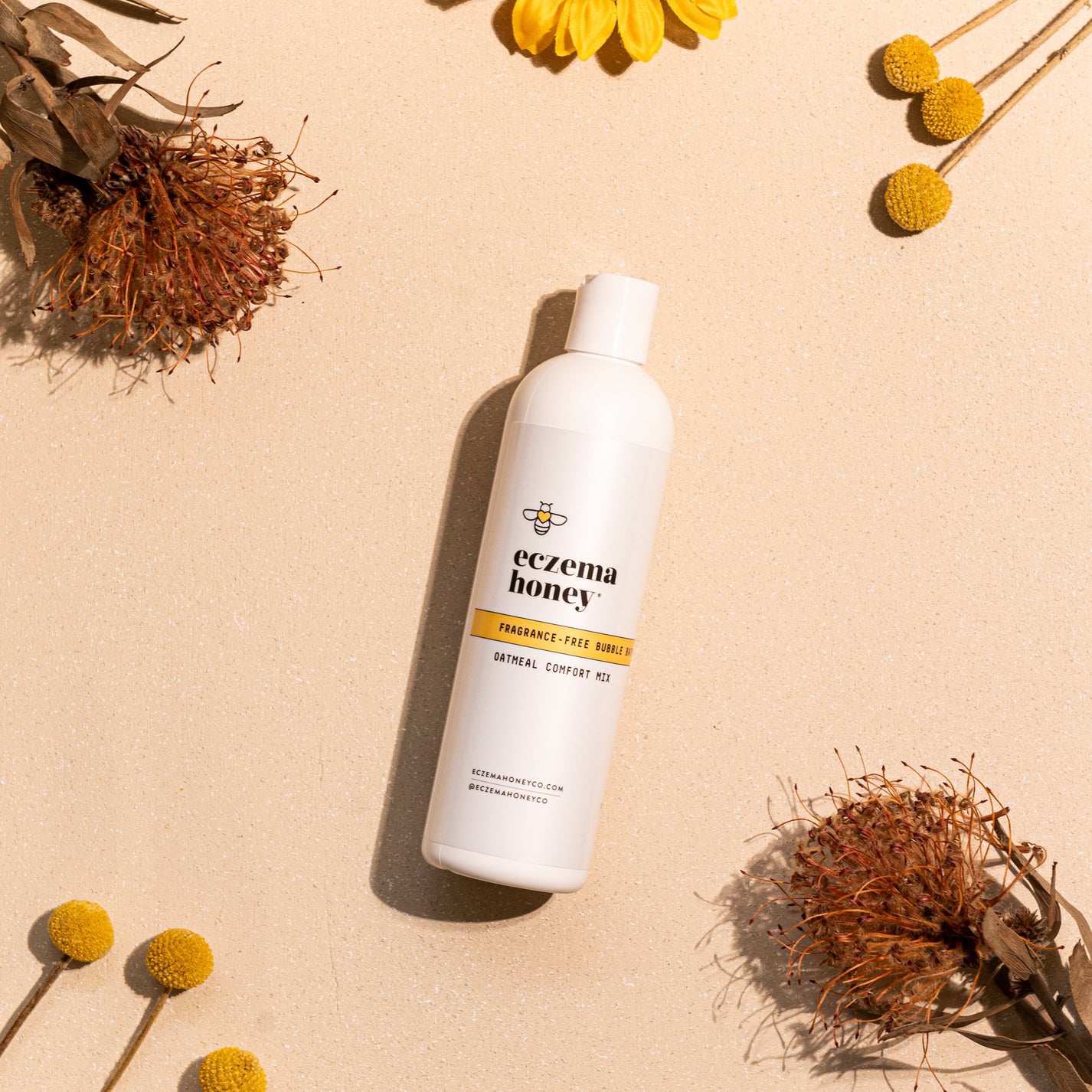 Eczema Honey FragranceFree Oatmeal Comfort Bubble Bath Eczema Honey Co