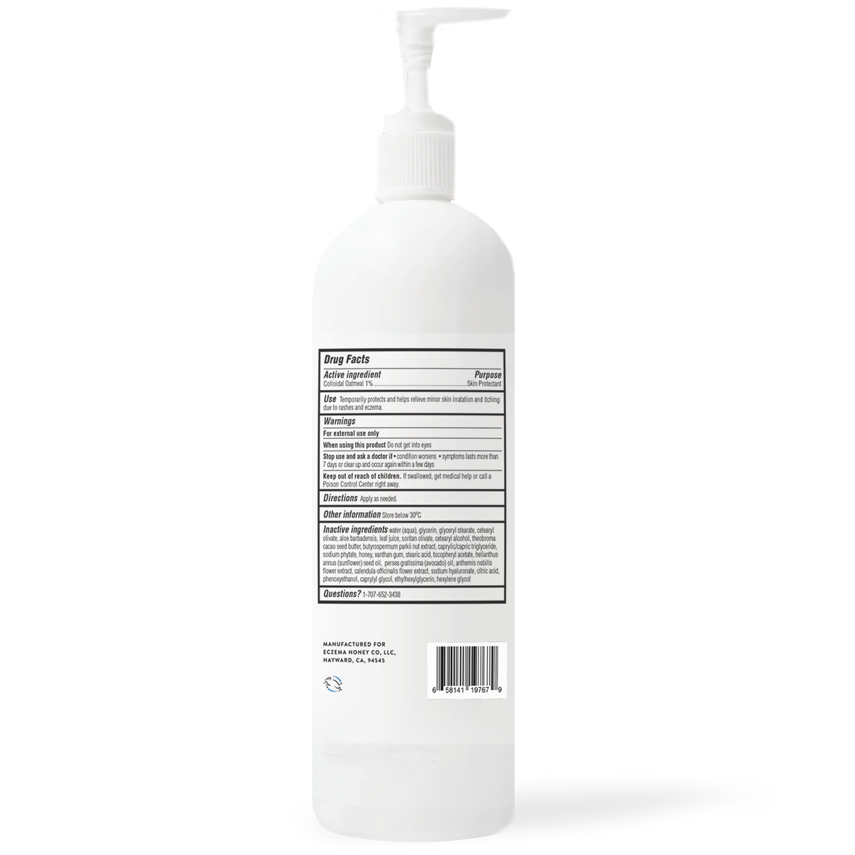 Eczema Honey Oatmeal Body Lotion Eczema Honey Co