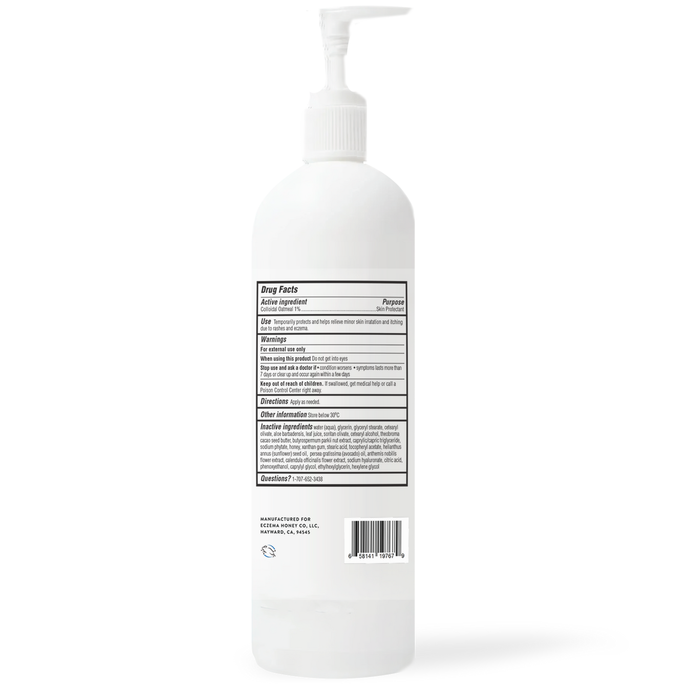 Eczema Honey Oatmeal Body Lotion Eczema Honey Co