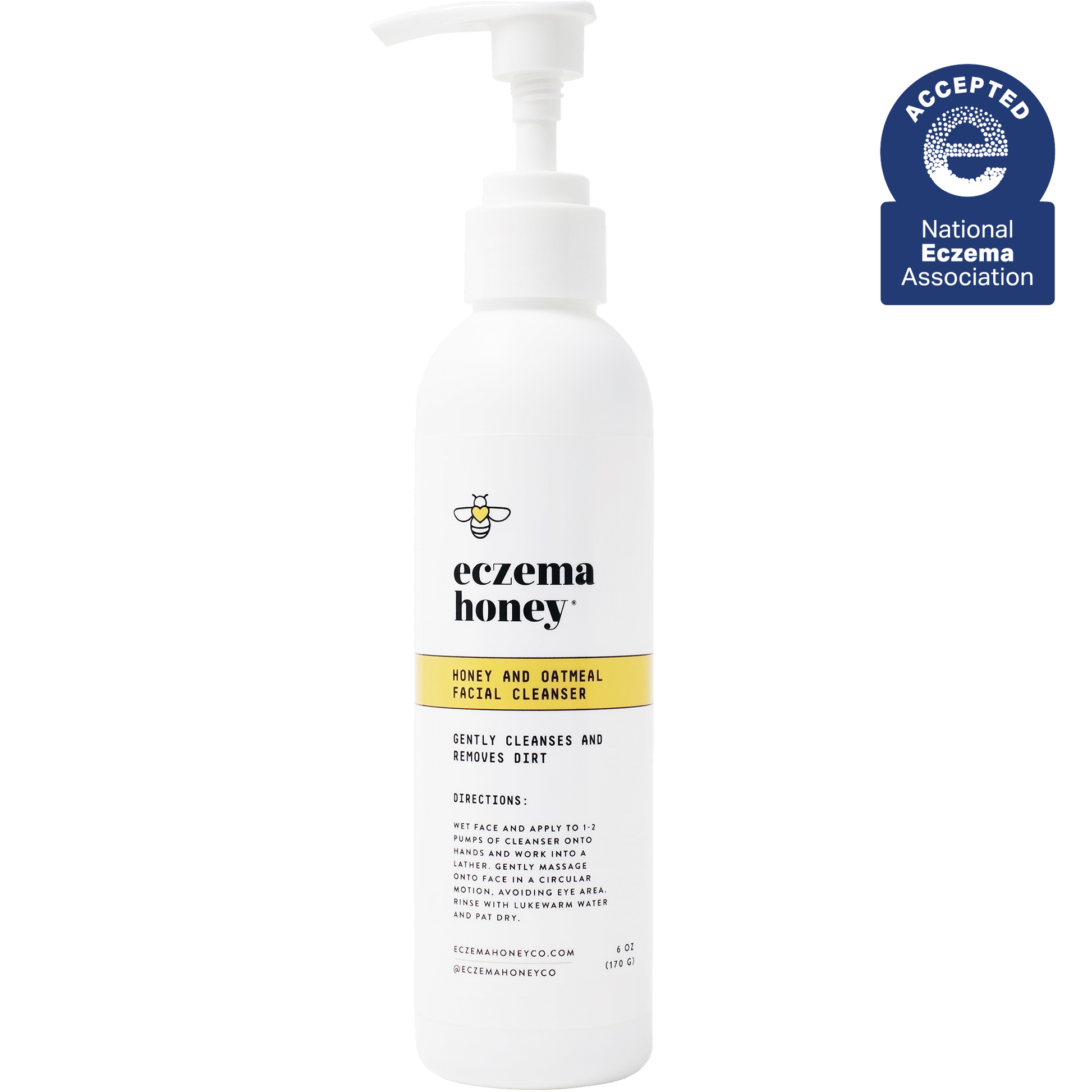 Eczema Honey Oatmeal Facial Cleanser