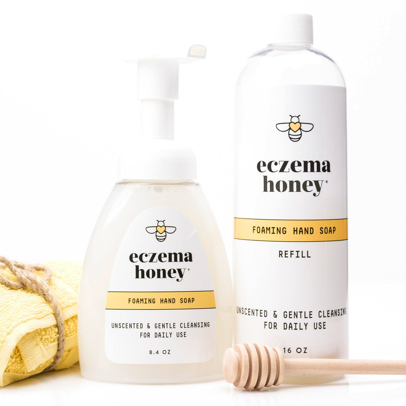 Eczema Honey Gentle Foaming Hand Soap 16oz Refill Eczema Honey Co