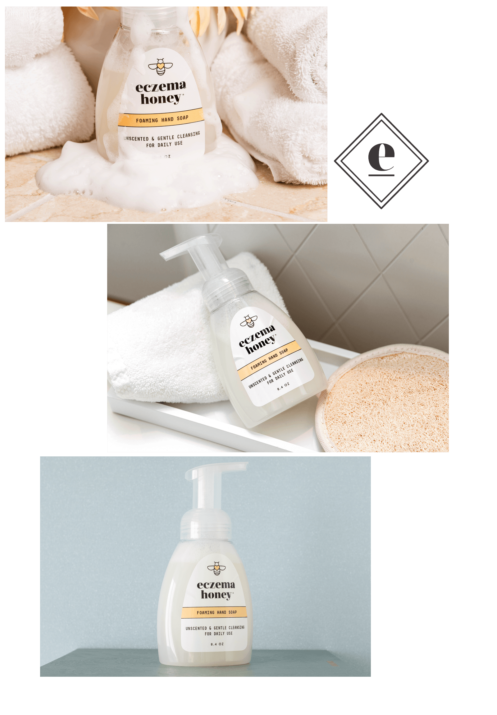 Eczema Honey Gentle Foaming Hand Soap Eczema Honey Co