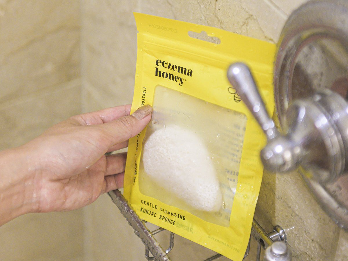 Eczema Honey Gentle Cleansing Konjac Sponge