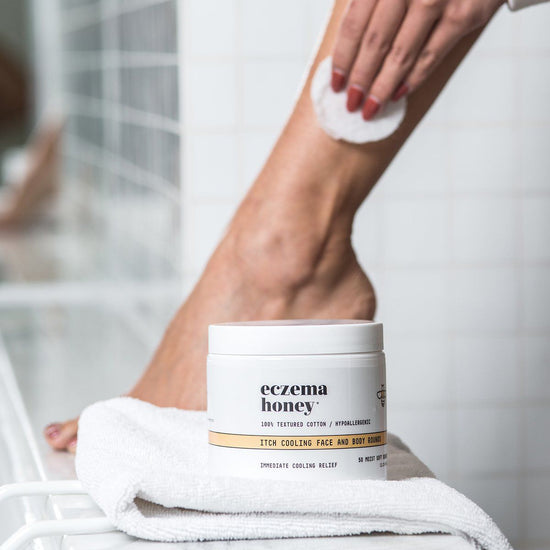 Eczema Honey Itch Cooling Face and Body Rounds Eczema Honey Co