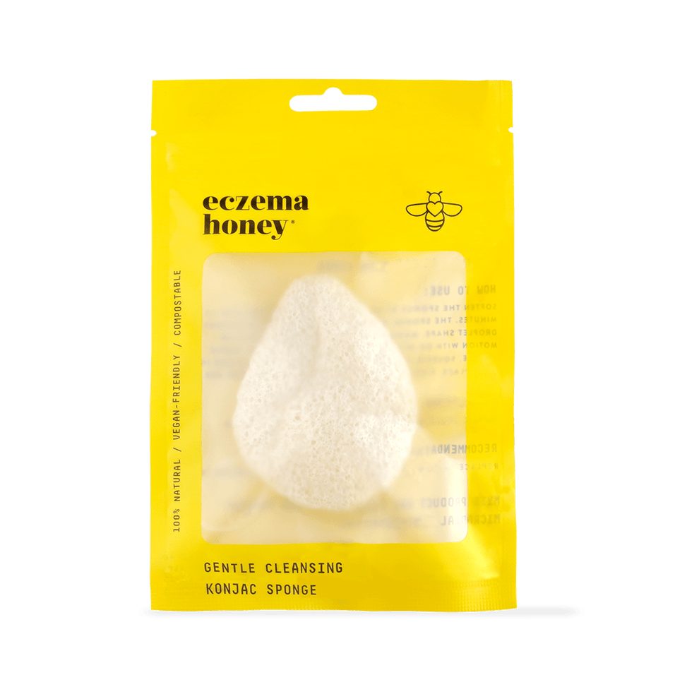 Eczema Honey Gentle Cleansing Konjac Sponge Eczema Honey Co